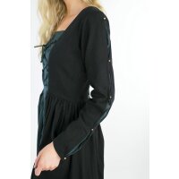 Medieval Dress or Witch Dress "Medusa" - Black/Blue