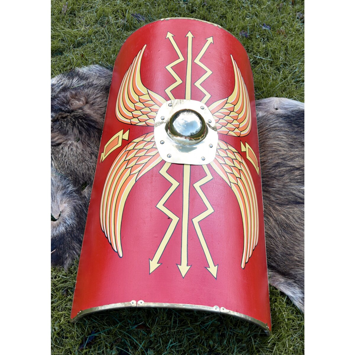 Roman shield, scutum of the Roman legionaries
