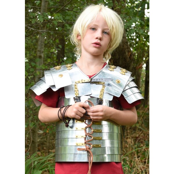 Roman armor Lorica Segmentata aluminum for children