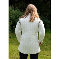 Gambeson, armor doublet, white