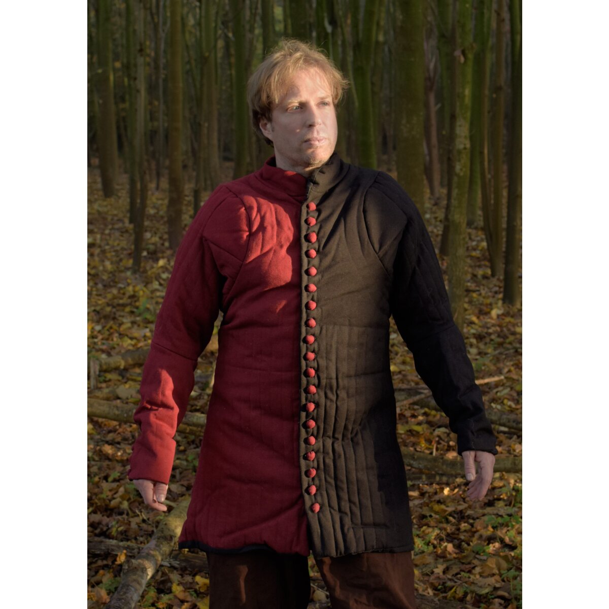 Gambeson con bottoni, jupon