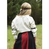 Children medieval long sleeve blouse Helena, natural