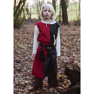 Medieval childrens tunic Lucas for children, Mi-Parti,...