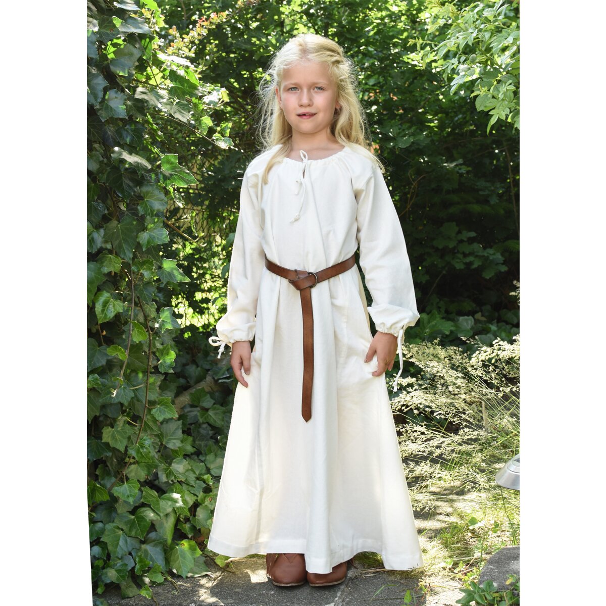 Kinder Mittelalterkleid, Unterkleid Ana, natur