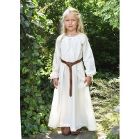 Children medieval dress, petticoat Ana, natural
