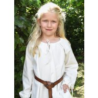 Children medieval dress, petticoat Ana, natural