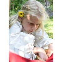 Children medieval dress, petticoat Ana, natural