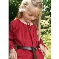 Children medieval dress, petticoat Ana, red