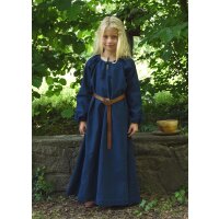 Children medieval dress, petticoat Ana, blue