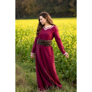 Viking dress "Brigida" red