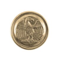 Roman phalera, large eagle, brass or tinned brass