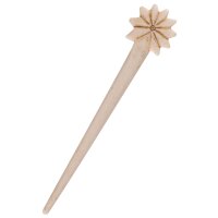 Hairpin / robe pin, bone, star motif