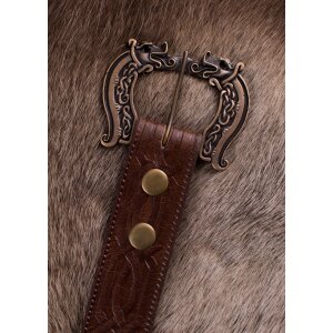 Celtic leather belt, 170 cm