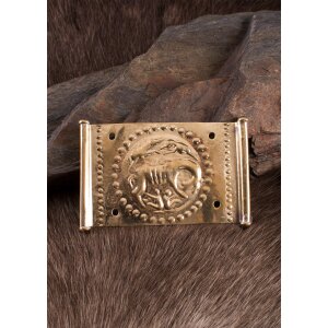 Belt plate for Roman belt, she-wolf
