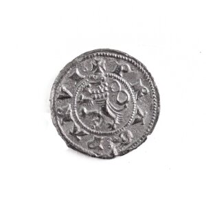 Medieval parvus or dime in silver