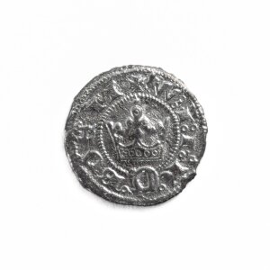 Medieval parvus or dime in silver