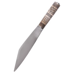 Viking Skramasax, couteau de sax avec manche en os,...