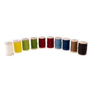 Wool yarn natural dyed 100 m, various colors