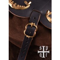 Medieval leather belt bag, various colors