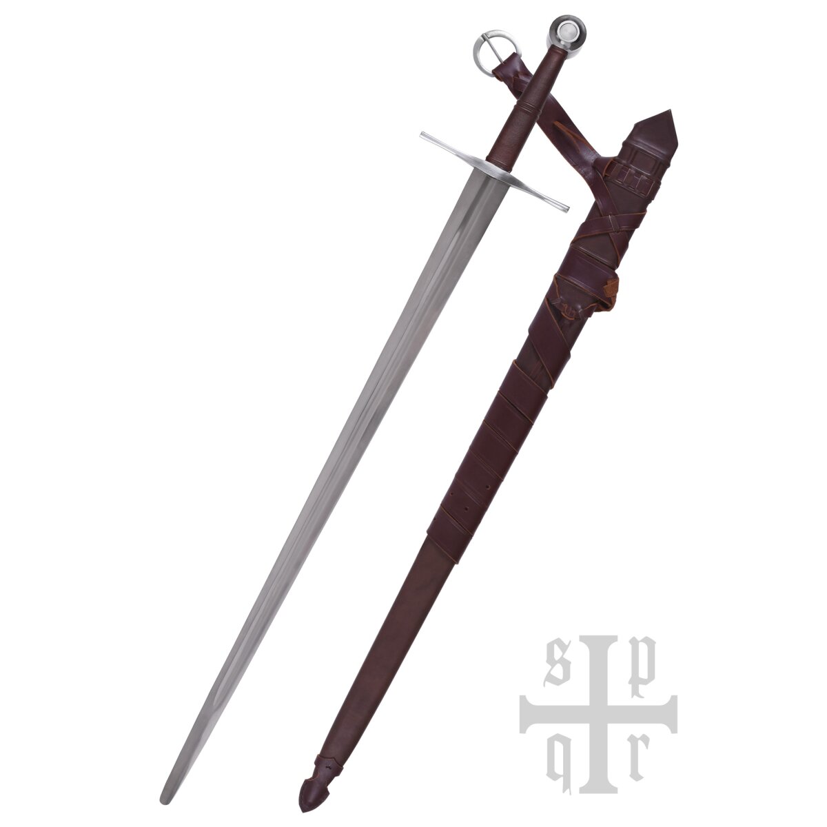 Medieval bastard sword, SK-B, incl. sheath