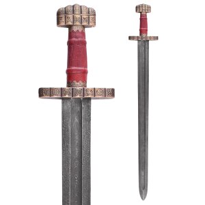 Viking sword Haithabu with scabbard, 9th century,...