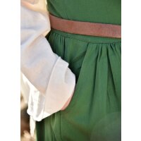 Medieval strap dress / overdress green "Lene"