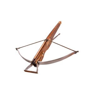 Large crossbow, 15th century, incl. 3 wooden bolts