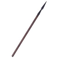 Crossbow bolt with forged Bodkin tip, without springs