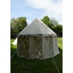 Round medieval tent, 4 m diameter, 425 gsm