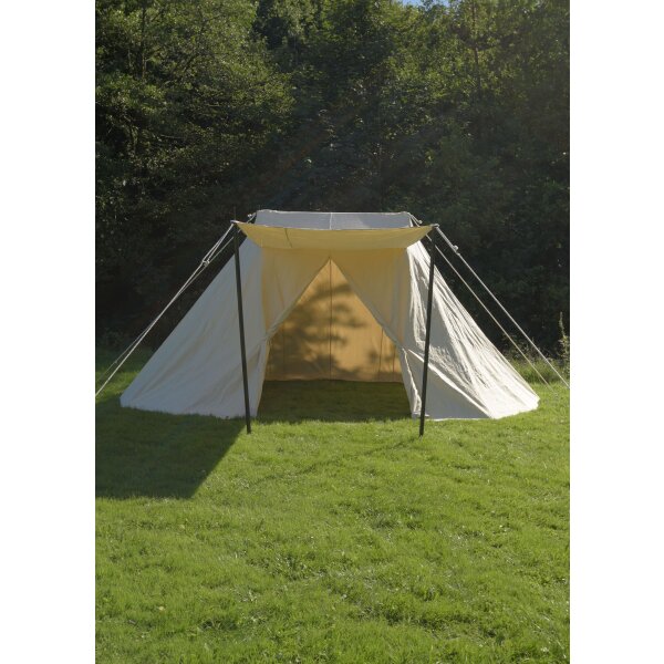 Saxon tent Jorvik, 2 x 4 m, 340 gsm, natural color