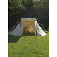 Saxon tent Jorvik, 3 x 5 m, 340 gsm, natural color