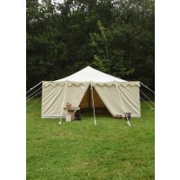 Knight tent Herold, 5 x 5 m, 425 gsm, natural color