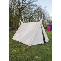 Viking tent, 2 x 2.3 x 1.8 m, 350 gsm, natural color