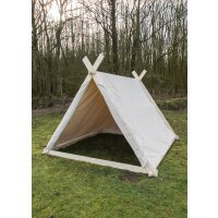 Viking tent, 2 x 2.3 x 1.8 m, 350 gsm, natural color