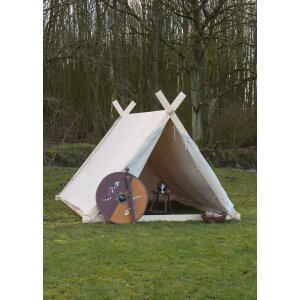 Viking tent, 3 x 2.7 x 2 m, 350 gsm, natural color