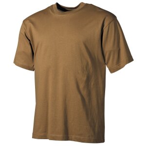 US T-Shirt, short-sleeved, coyote, 170 g/m&sup2;