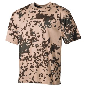 US T-Shirt, short-sleeved, BW tropical camo, 170 g/m²