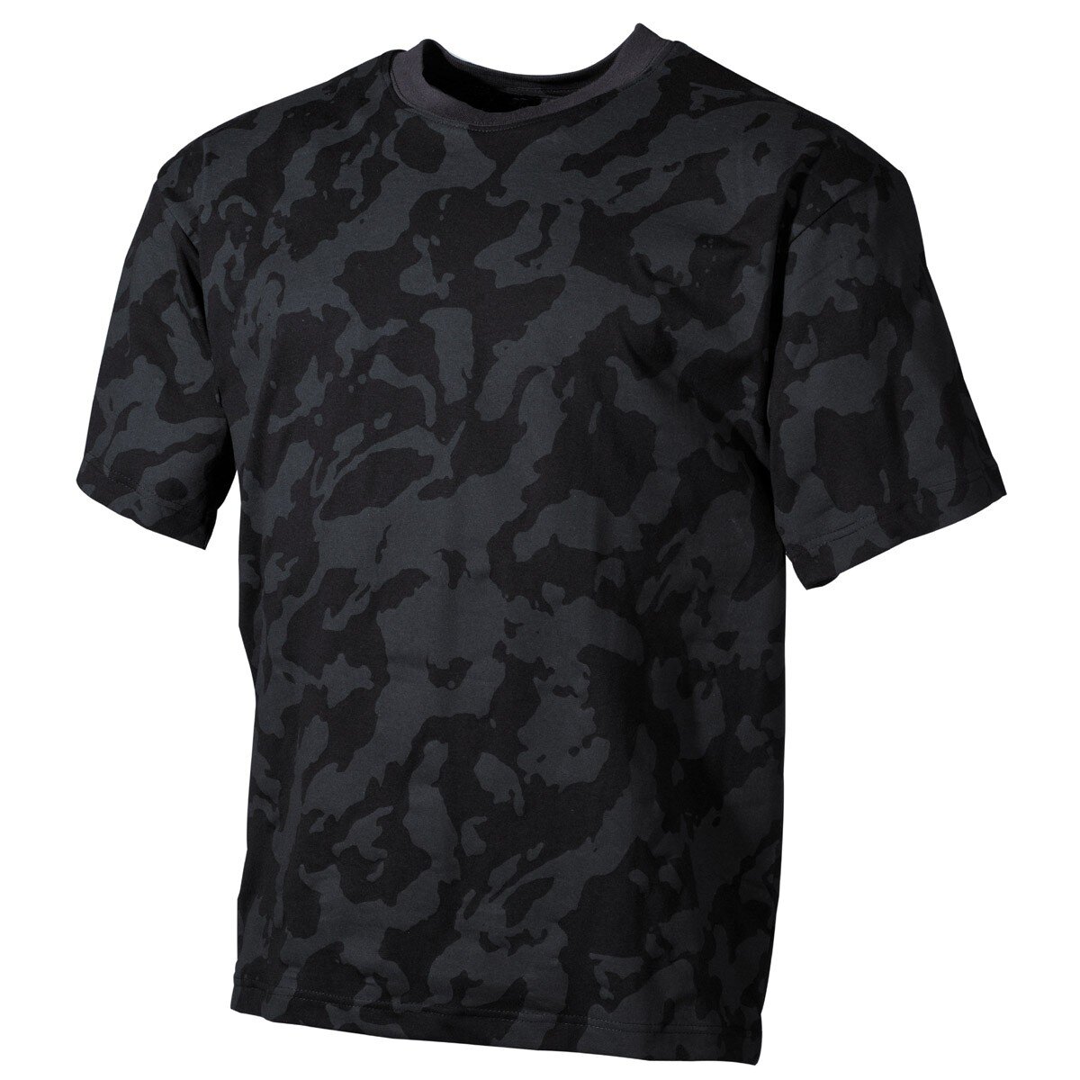 Outdoor T-Shirt, halbarm, night- camo, 170 g/m²