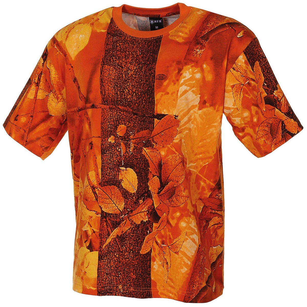 US T-Shirt, short-sleeved, hunter-orange, 170 g/m²