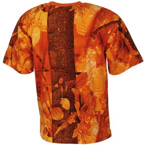 Outdoor T-Shirt, halbarm, hunter-orange, 170 g/m²