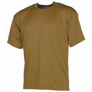 T-Shirt, "Tactical", short-sleeved, coyote tan