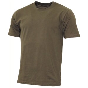 US T-Shirt, "Streetstyle", OD green, 140-145 g/m²