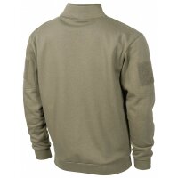 Sweatjacket, "Tactical", OD green