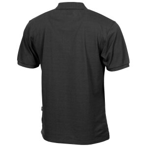 Polo Shirt, black, button placket