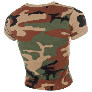 T-shirt Outdoor femme ou fille camouflage