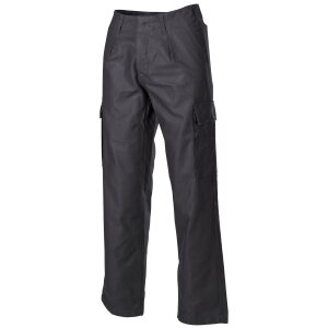 BW Moleskin Pants, black, large sizes