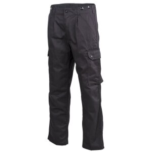 BW Field Pants, black, large sizes