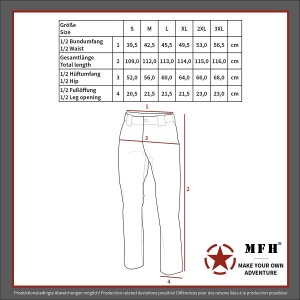 US Combat Pants, BDU, HDT-camo FG