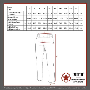 US Combat Pants, BDU, BW camo