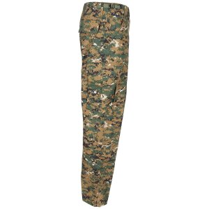 US Combat Pants BDU, Rip Stop, digital woodland